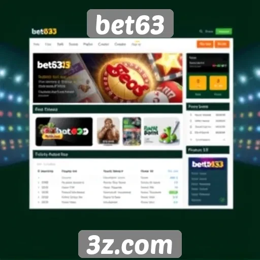 bet63 | Análise da experiência do usuário no site bet63